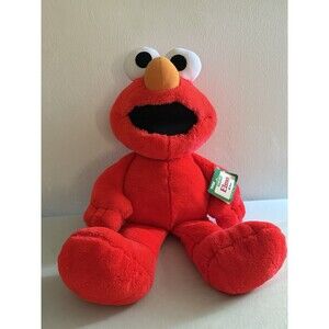 Vintage Elmo 1996 TYCO Jim Henson Giant Sesame Street Plush Toy 28inch With Tags